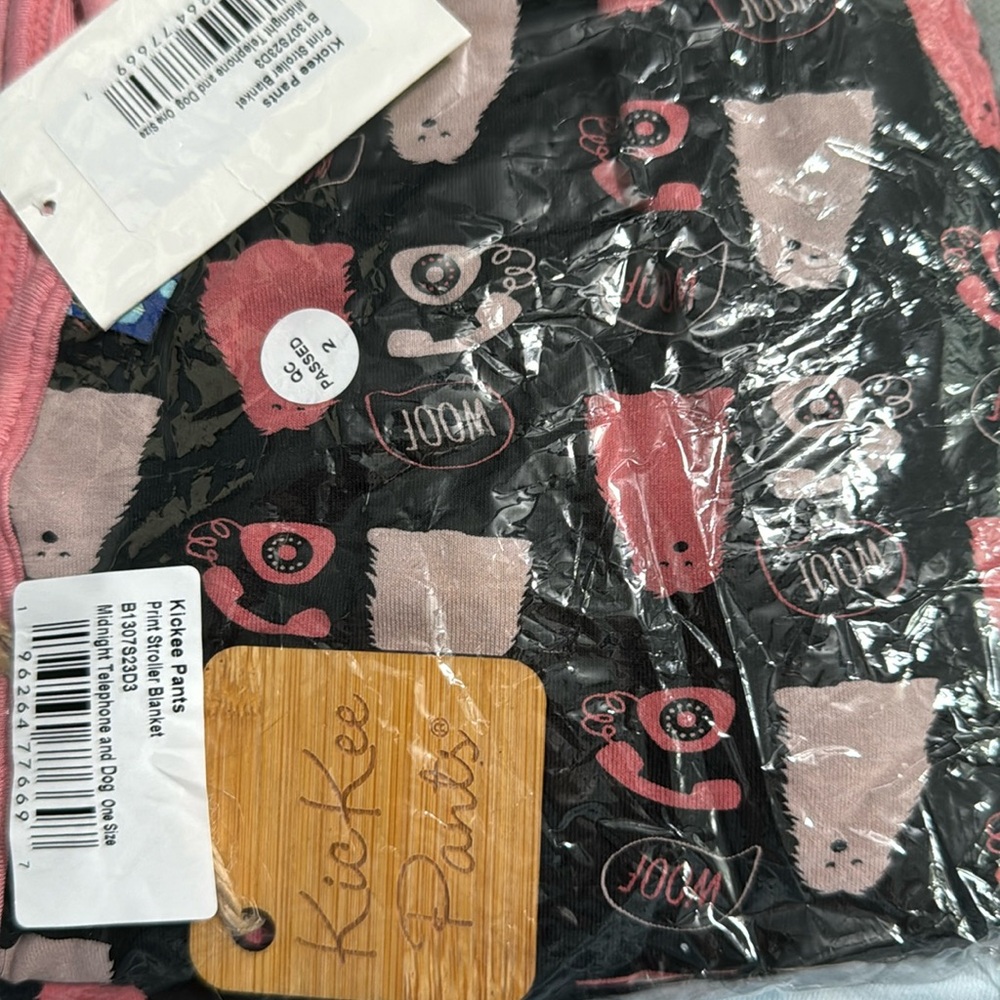 NWT KicKee Pants Stroller Blanket